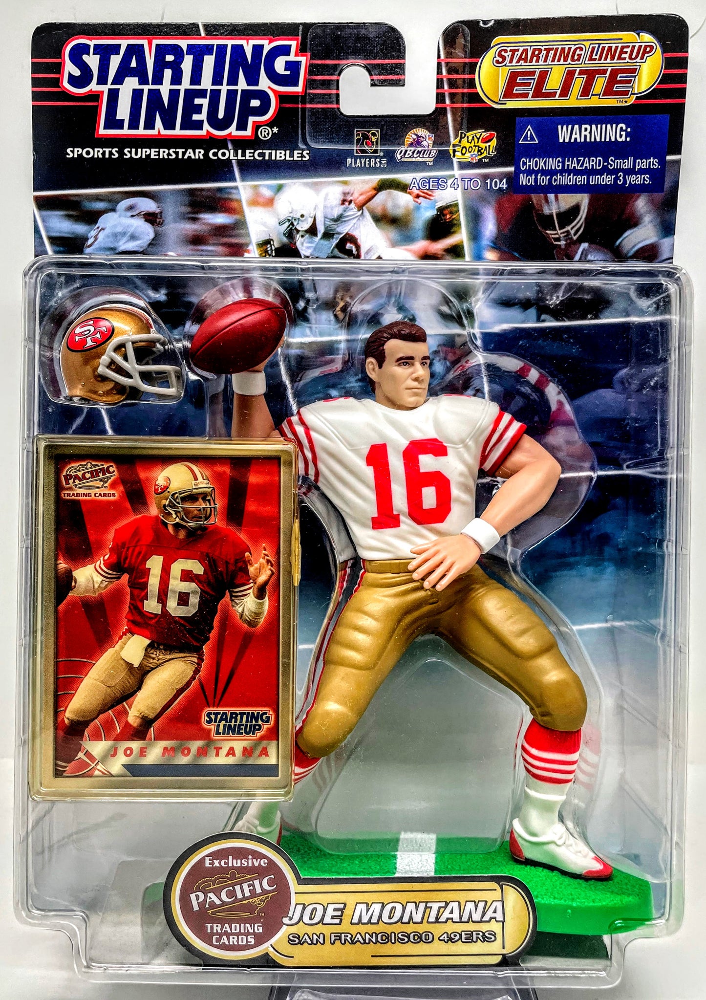 NFL Starting Lineup ELITE Joe Montana