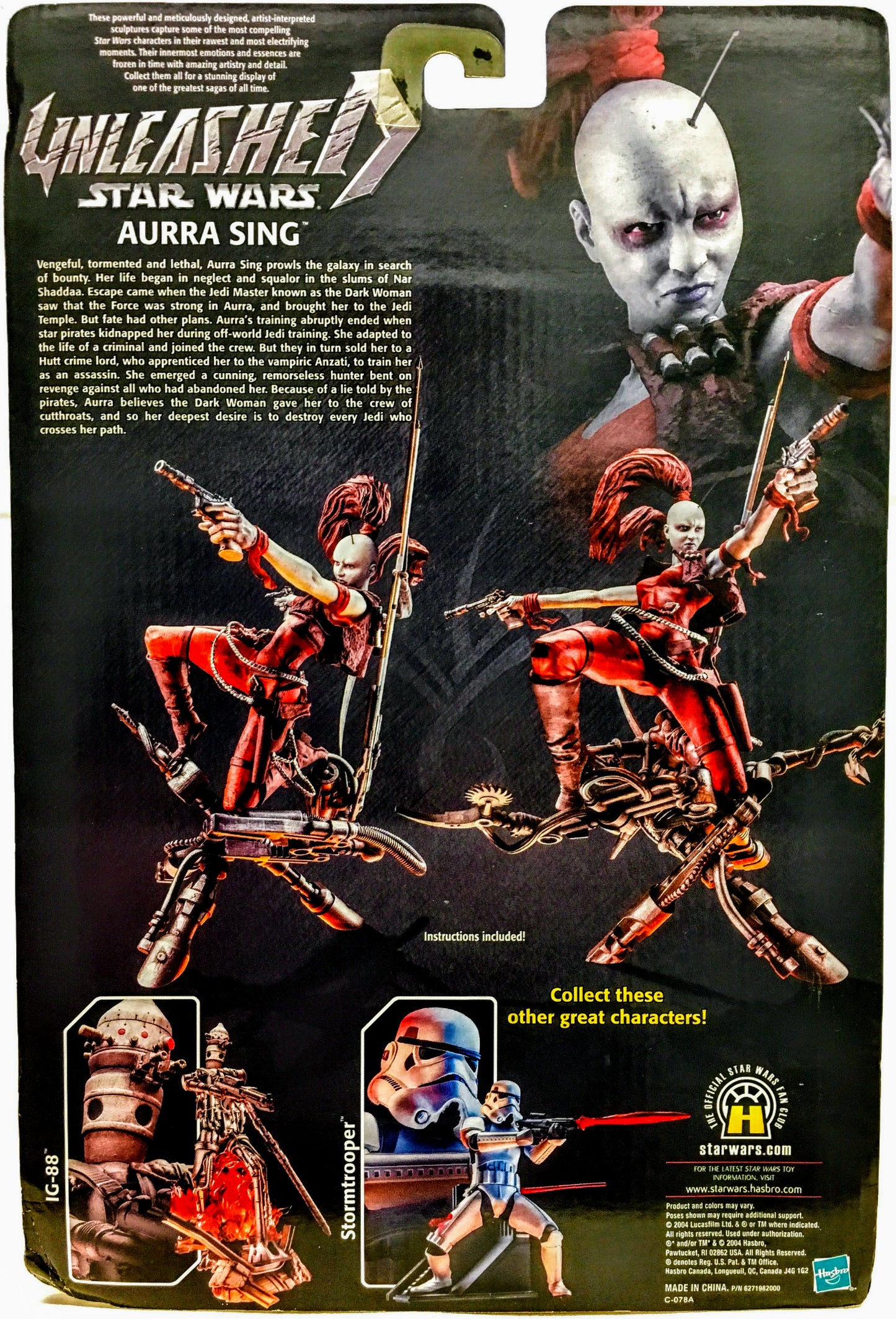 Star Wars Unleashed Aurra Sing