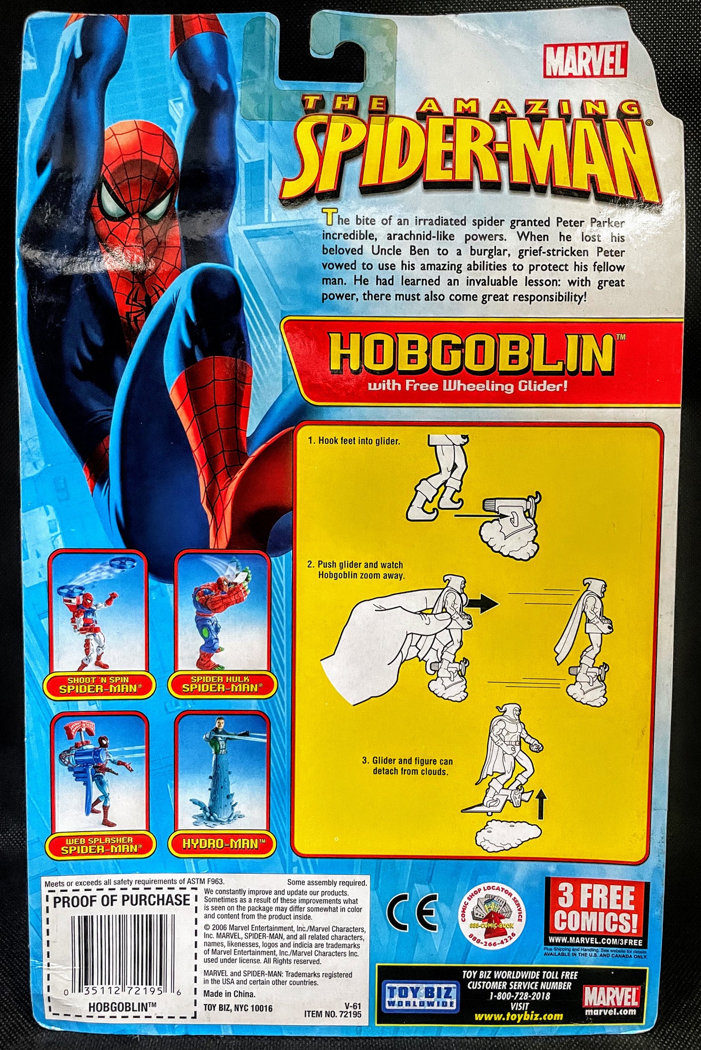Hobgoblin with Free Wheeling Glider