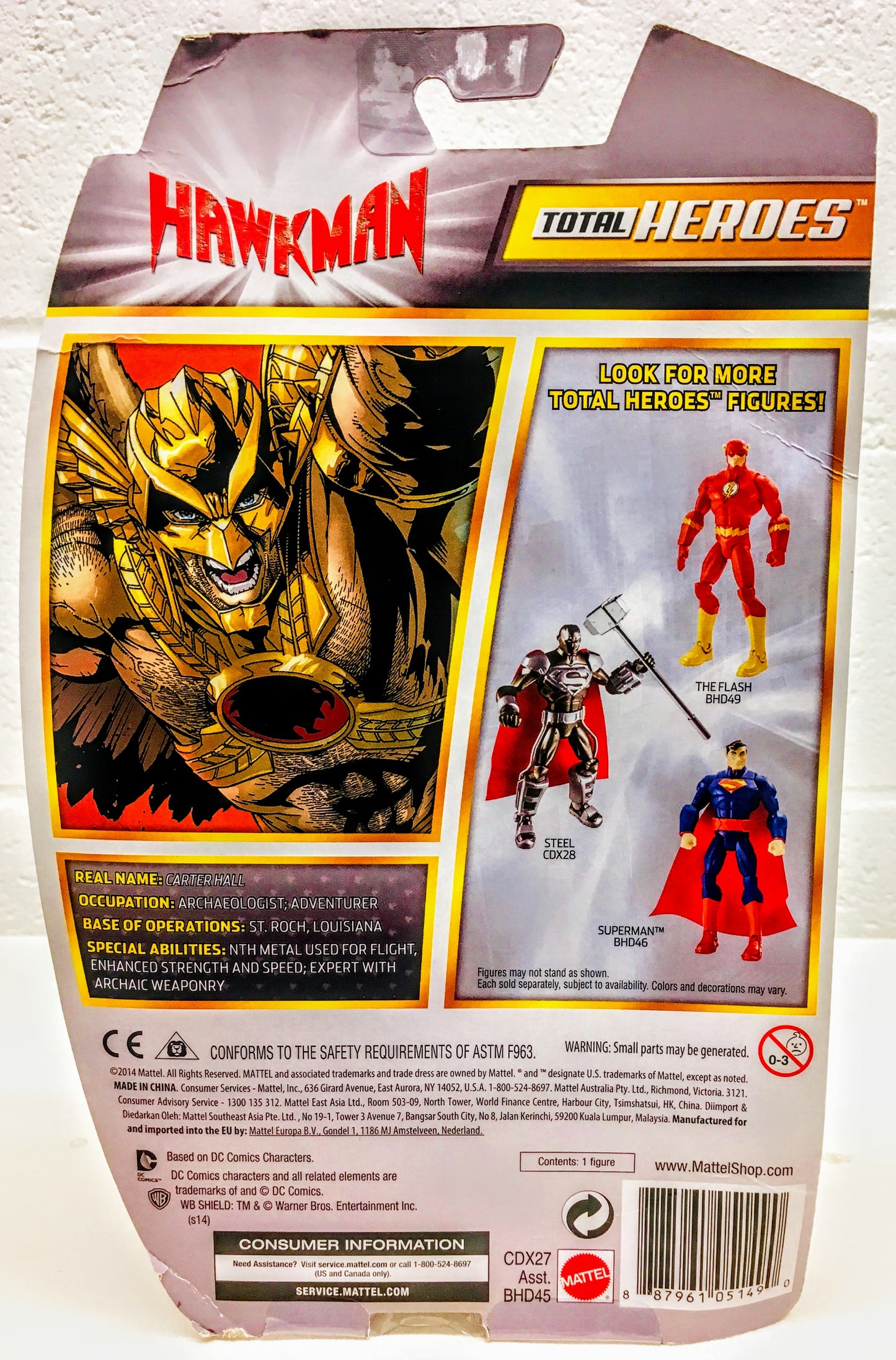 Total Heroes Hawkman