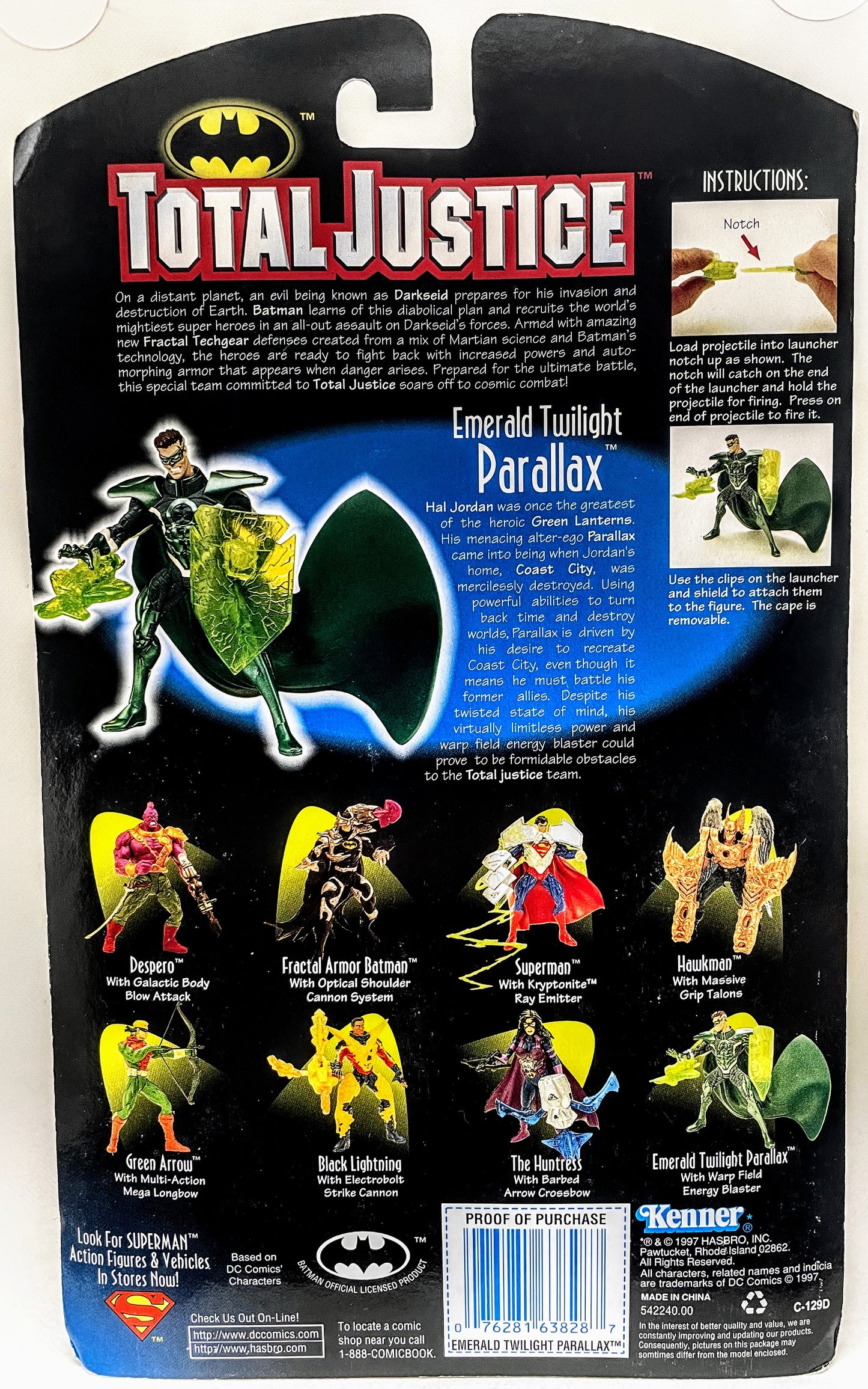 Total Justice: Emerald Twilight Parallax