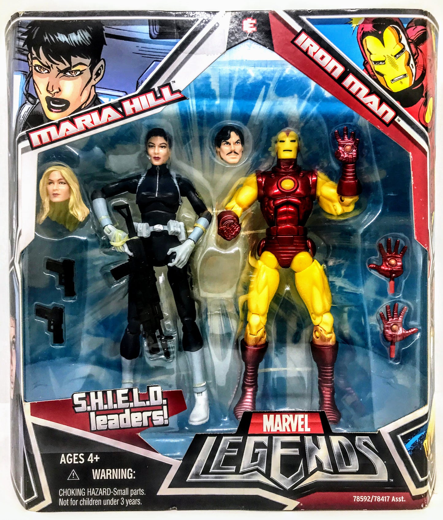 Maria Hill & Iron Man: S.H.I.E.L.D Leaders!