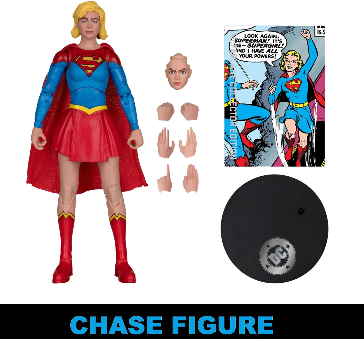 McFarlane Collector Edition DC Multiverse Supergirl (Action Comics) Platinum Chase #59
