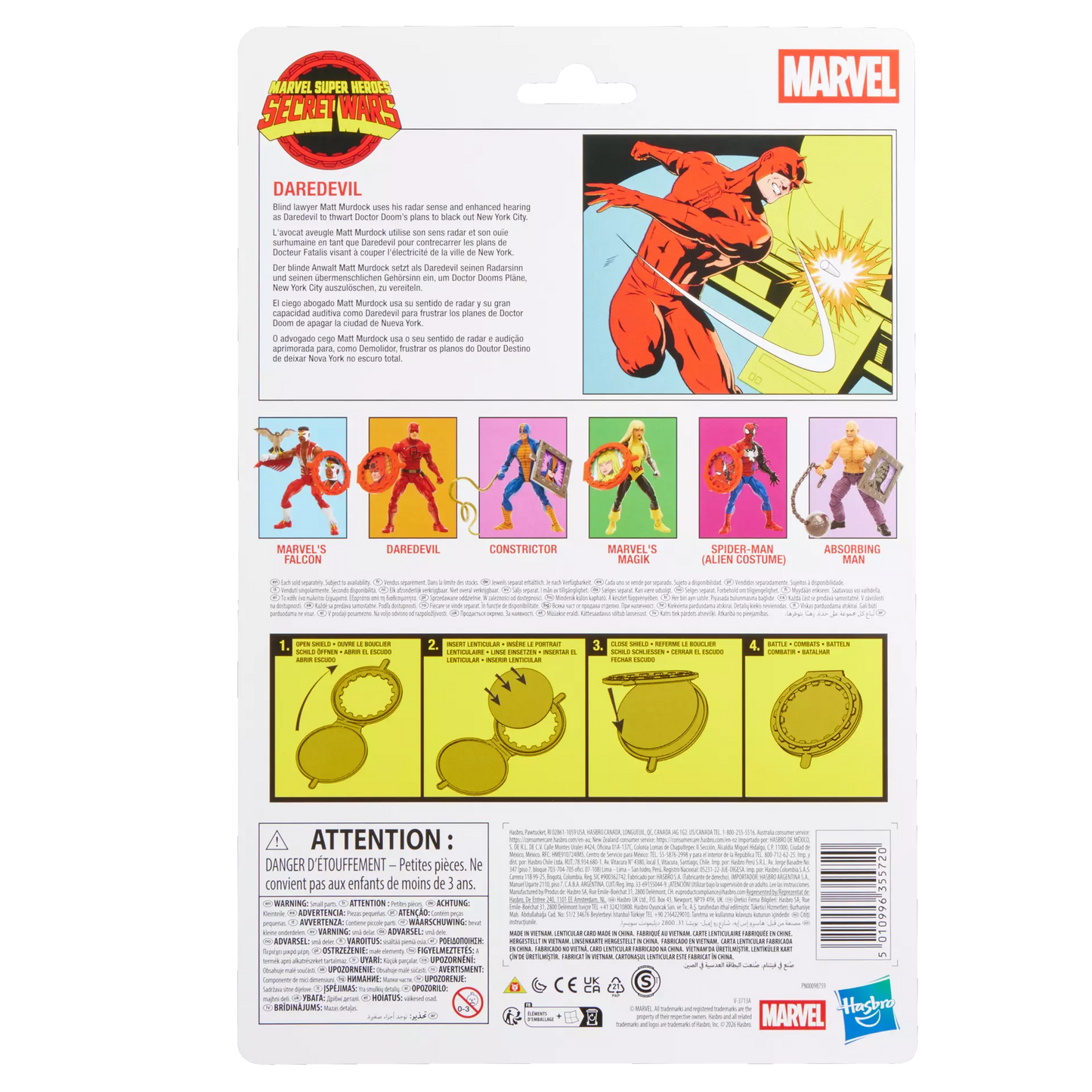 Hasbro Marvel Legends Secret Wars Daredevil