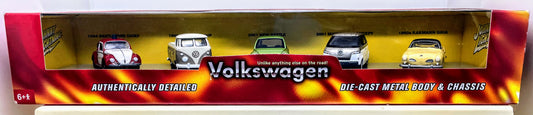 Johnny Lightning Volkswagen 5 Pack w/2001 Microbus Concept White Lightning