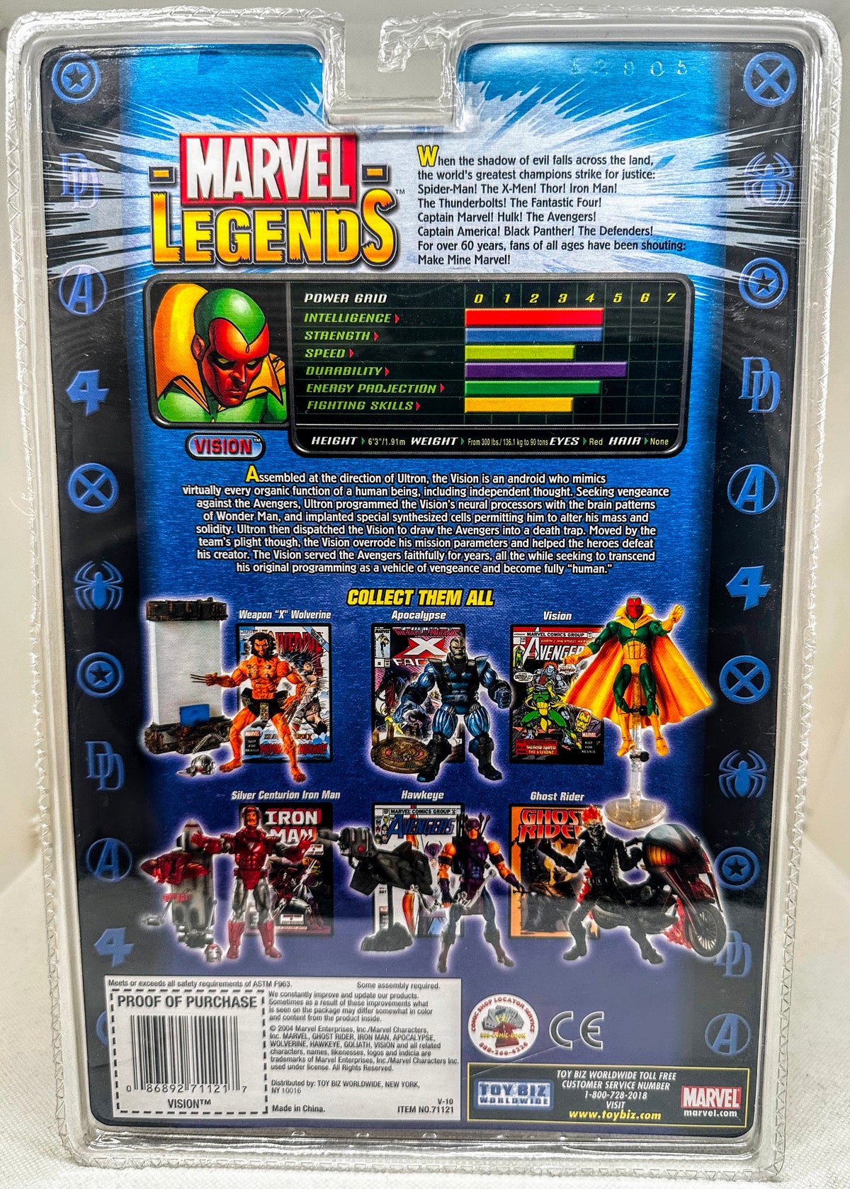 Marvel Legends Vision