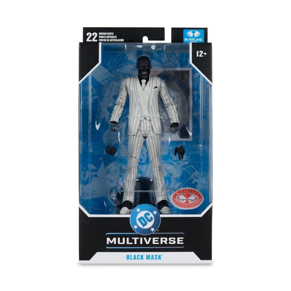 McFarlane DC Multiverse BLACK MASK Platinum Edition Chase