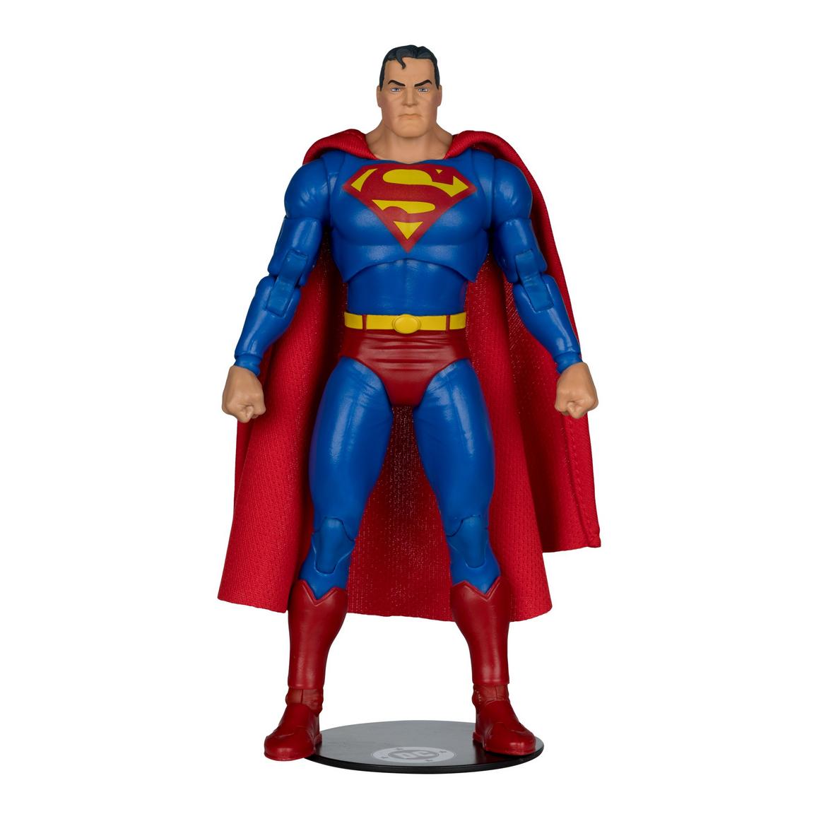McFarlane Toys DC Direct Page-Punchers (Justice) SUPERMAN 7" figure w/Comic Platinum Edition Chase Figure