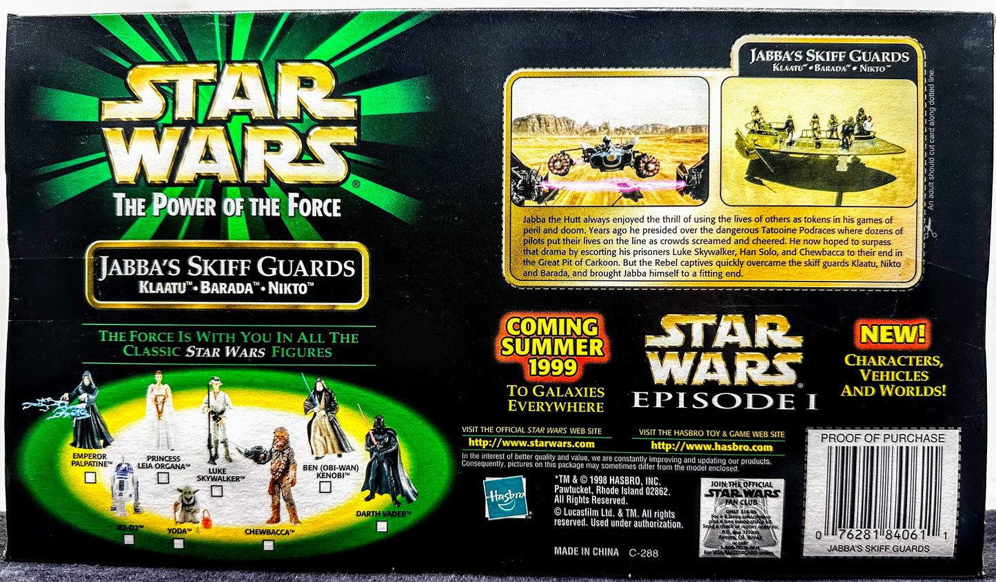 POTF Cinema Scenes Jabba's Skiff Guards