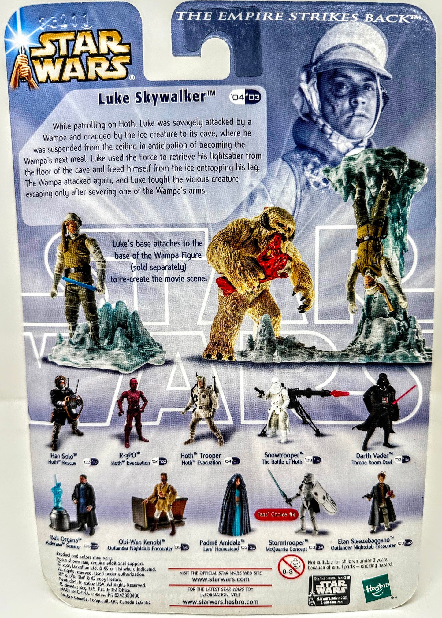 Empire Strikes Back: Deluxe Luke Skywalker Hoth Attack