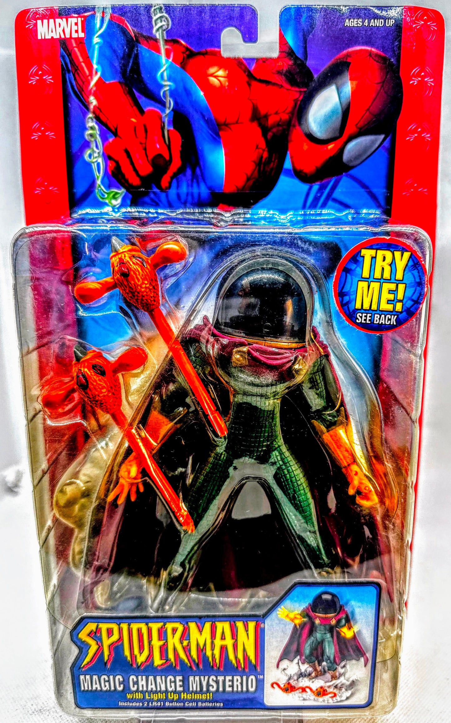 Magic Change Mysterio with Light-Up Helmet