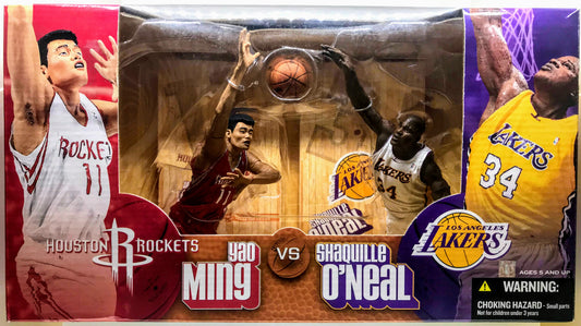 Yao Ming Shaquille O'Neal NBA Sportspicks 2- pack