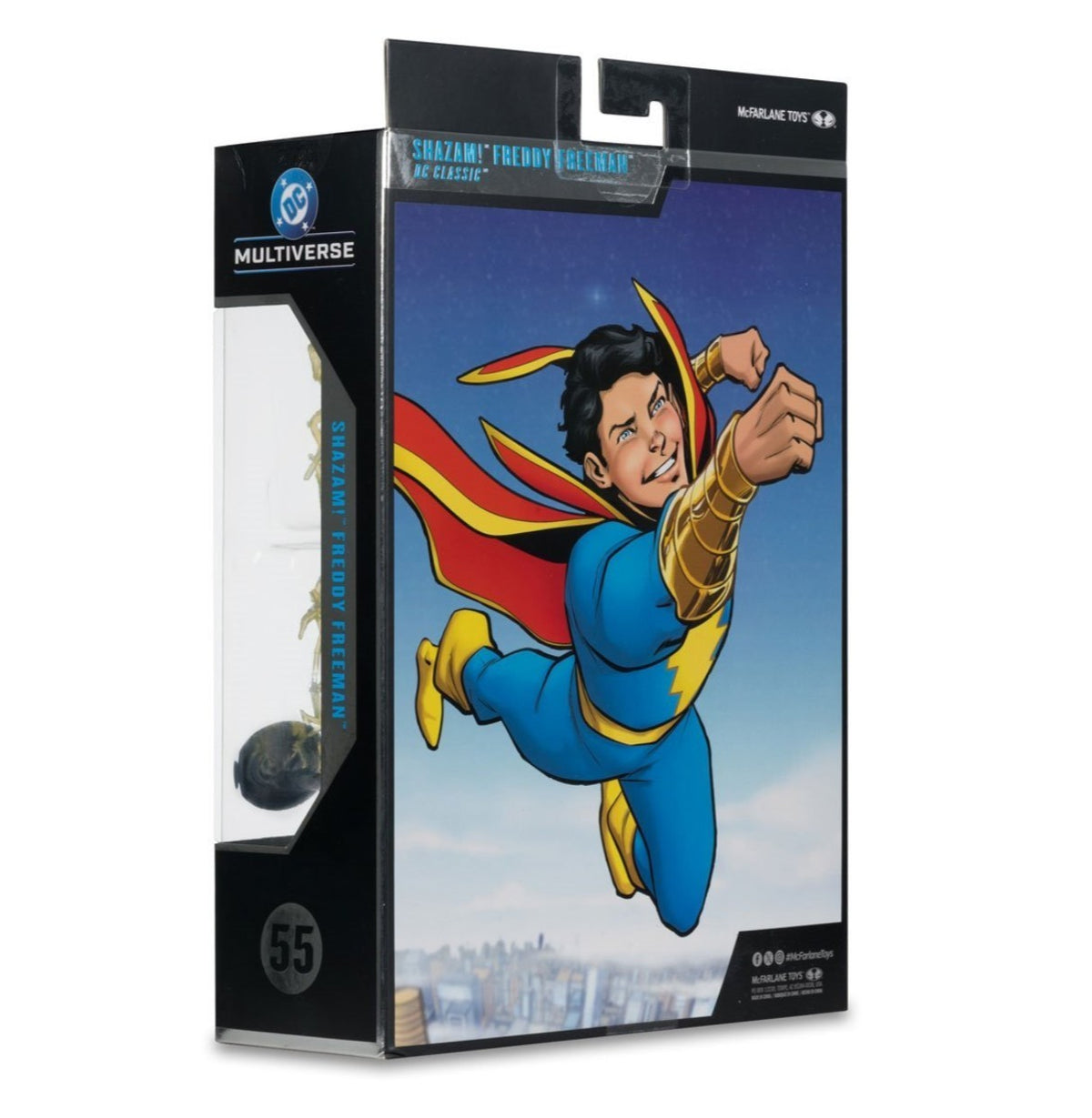 McFarlane Collector Edition DC Multiverse Shazam Freddy Freeman Platinum Chase 55