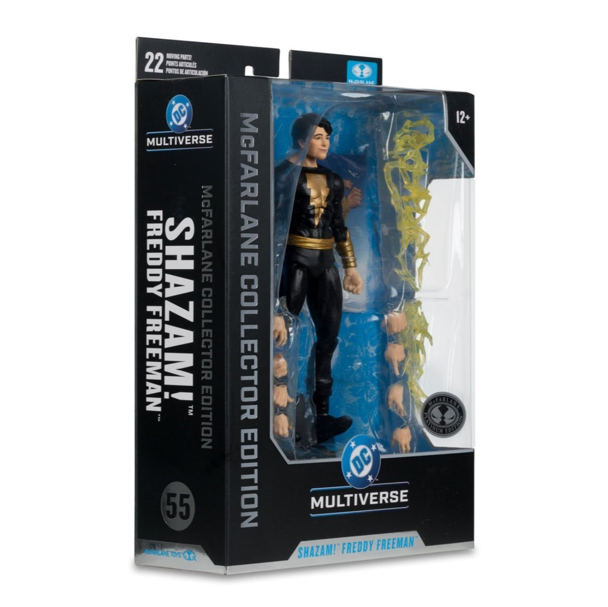 McFarlane Collector Edition DC Multiverse Shazam Freddy Freeman Platinum Chase 55