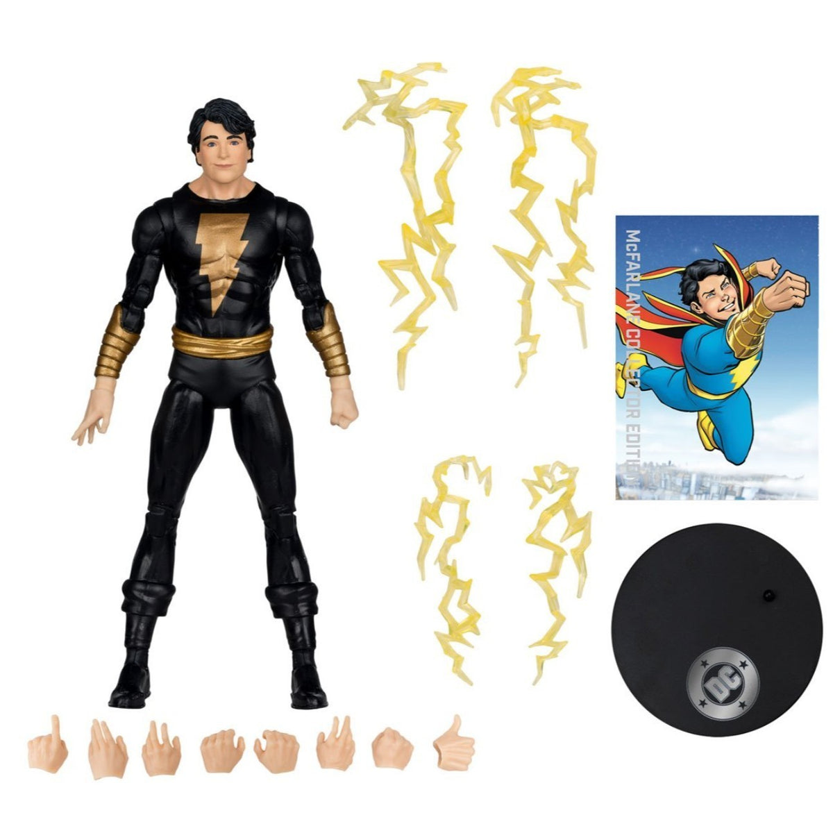 McFarlane Collector Edition DC Multiverse Shazam Freddy Freeman Platinum Chase 55