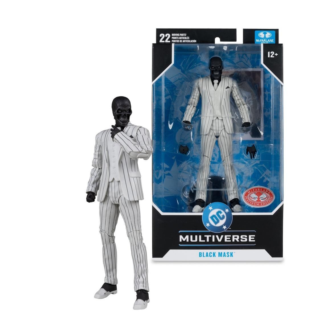 McFarlane DC Multiverse BLACK MASK Platinum Edition Chase