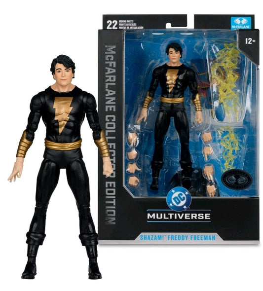 McFarlane Collector Edition DC Multiverse Shazam Freddy Freeman Platinum Chase 55