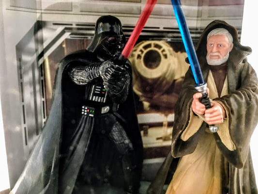 Obi-Wan Kenobi and Darth Vader Final Duel