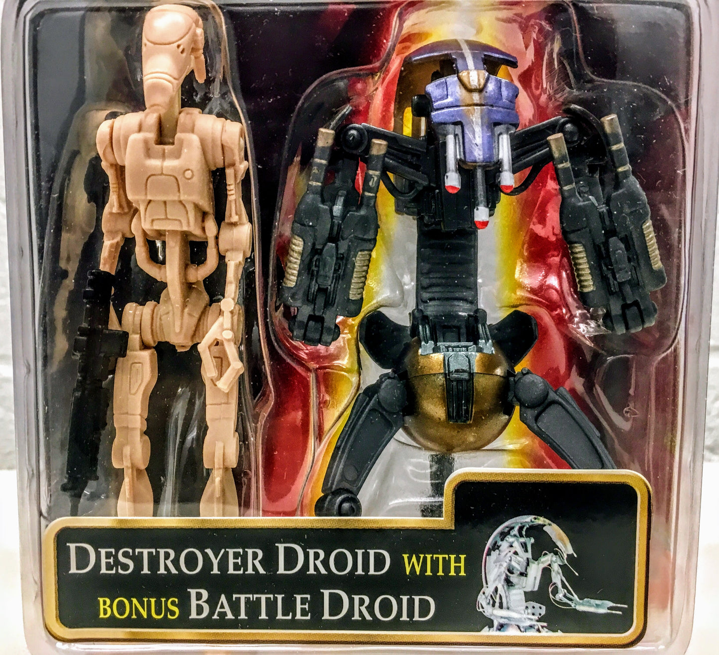 Destroyer Droid with bonus Battle Droid