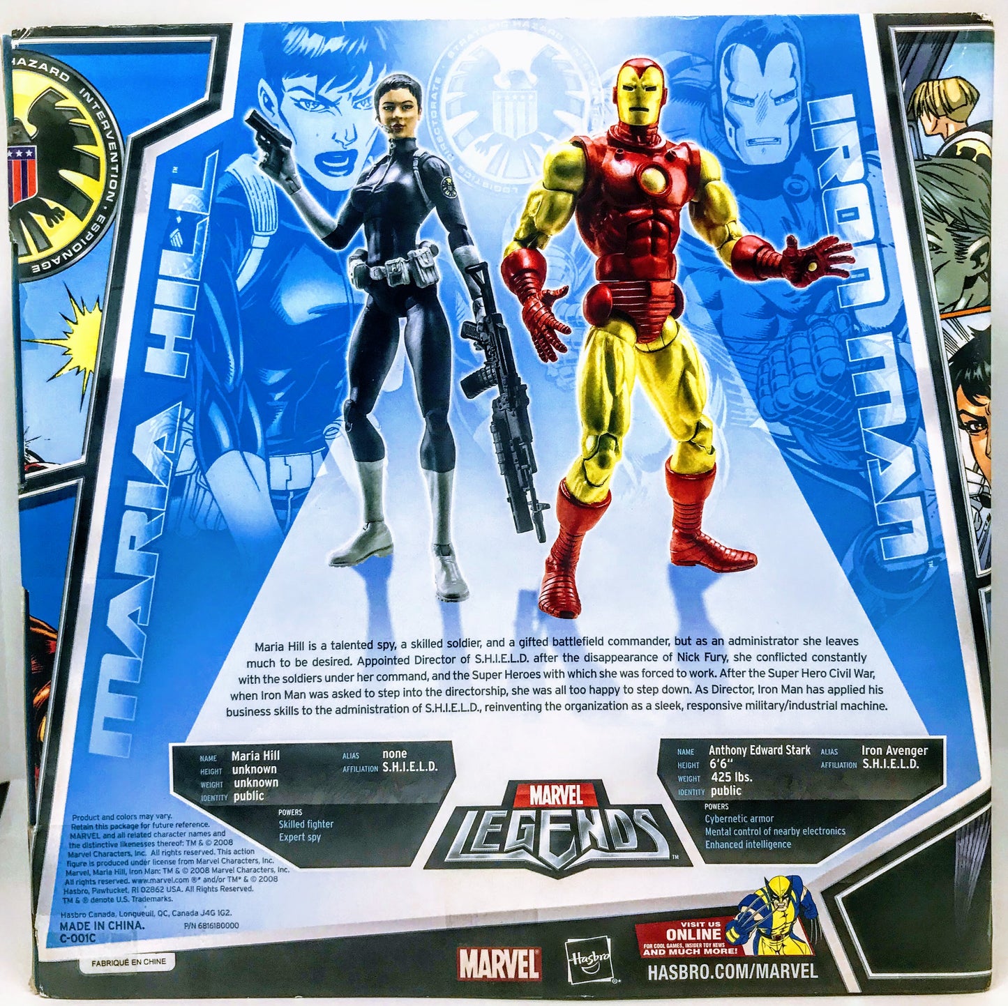 Maria Hill & Iron Man: S.H.I.E.L.D Leaders!